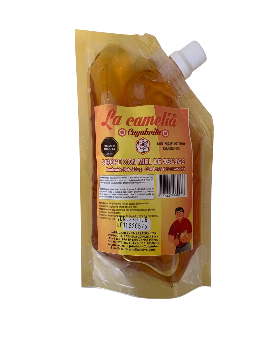 Sirope con Miel de Abejas 250 g