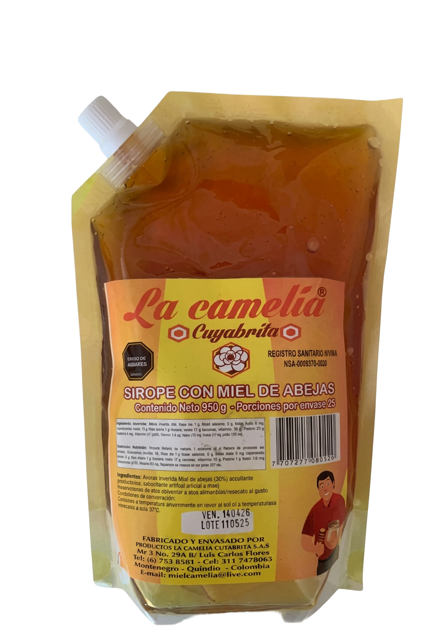 Sirope con Miel de Abejas 950 g